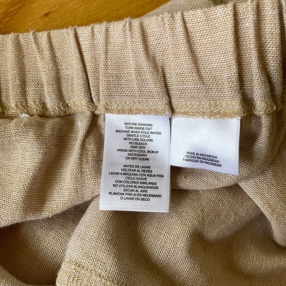 Anne Klein Linen mix pants - Picture 9 of 11